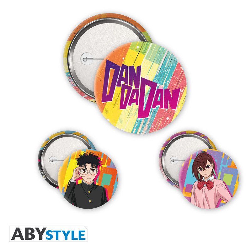 DAN DA DAN - Pack de Badges - Momo & Okarun - dan-da-dan - Goodies