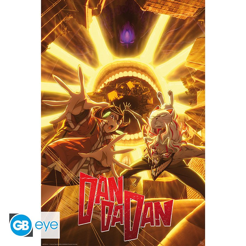 DAN DA DAN - Poster Maxi 91,5x61 - Key art "Affrontement épique" - dan-da-dan - Goodies
