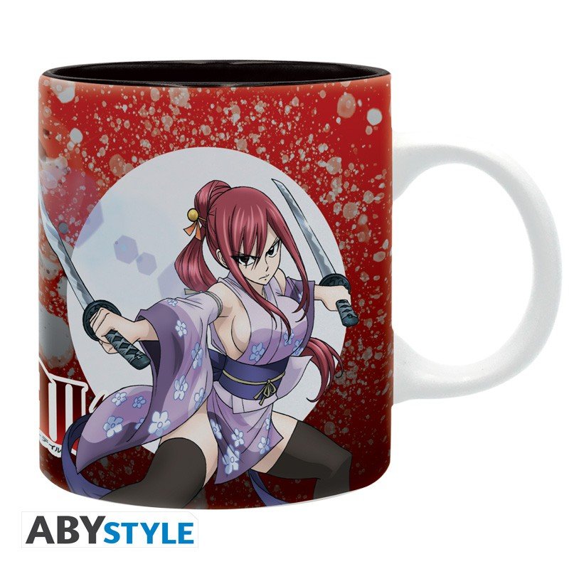 FAIRY TAIL - Mug - 320 ml - Erza & Jellal - subli - boîte - fairy-tail - Goodies