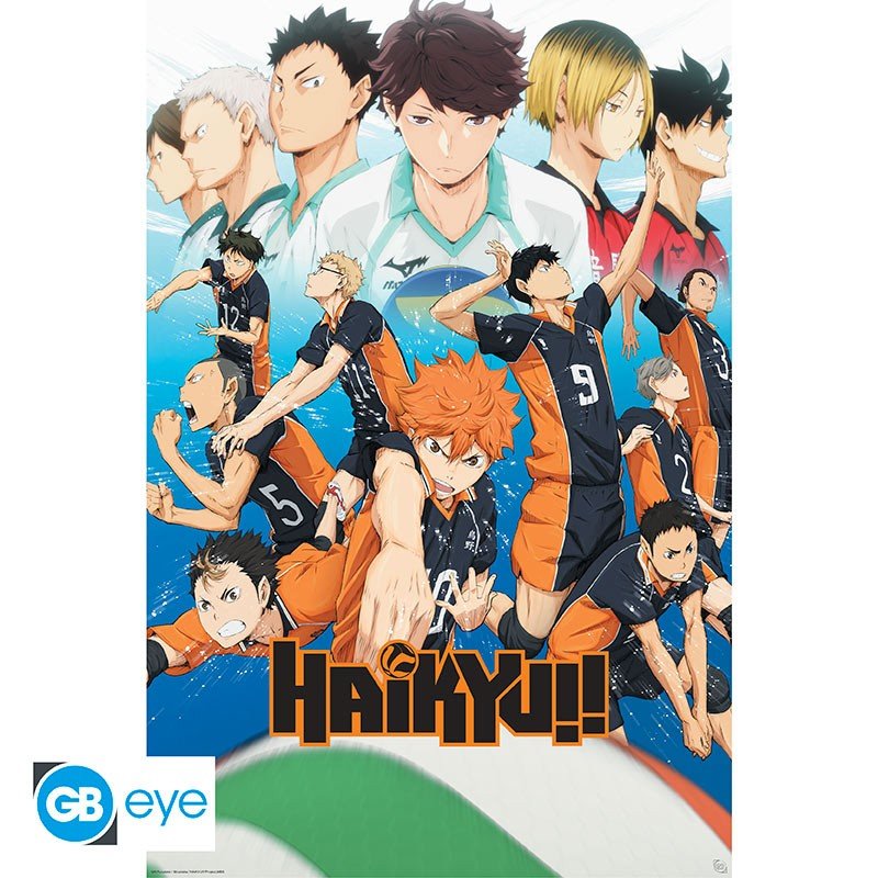 HAIKYU!! - Poster Maxi 91,5x61 FSC MIX - Key art saison 1 - haikyu - Goodies