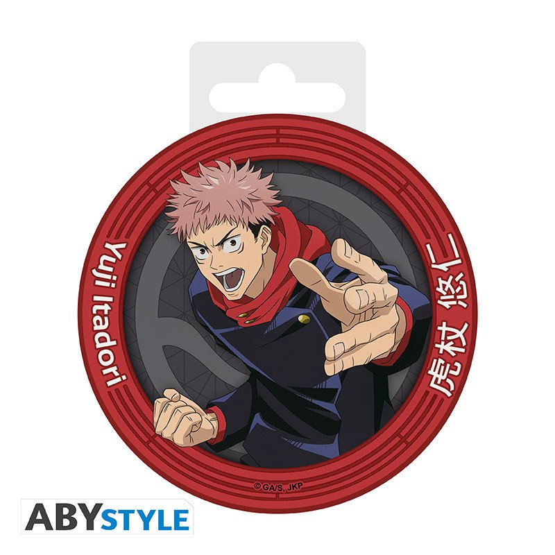 JUJUTSU KAISEN - Dessous de verre en céramique "Yuji Itadori" - jujutsu-kaisen - Goodies