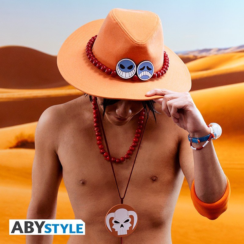 ONE PIECE - Chapeau Réplique - Portgas D. Ace - one-piece - Goodies
