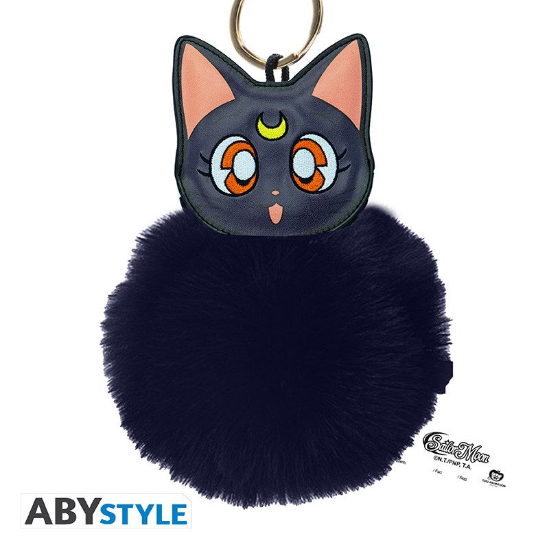 SAILOR MOON - Porte-clés Peluche - Luna - sailor-moon - Goodies