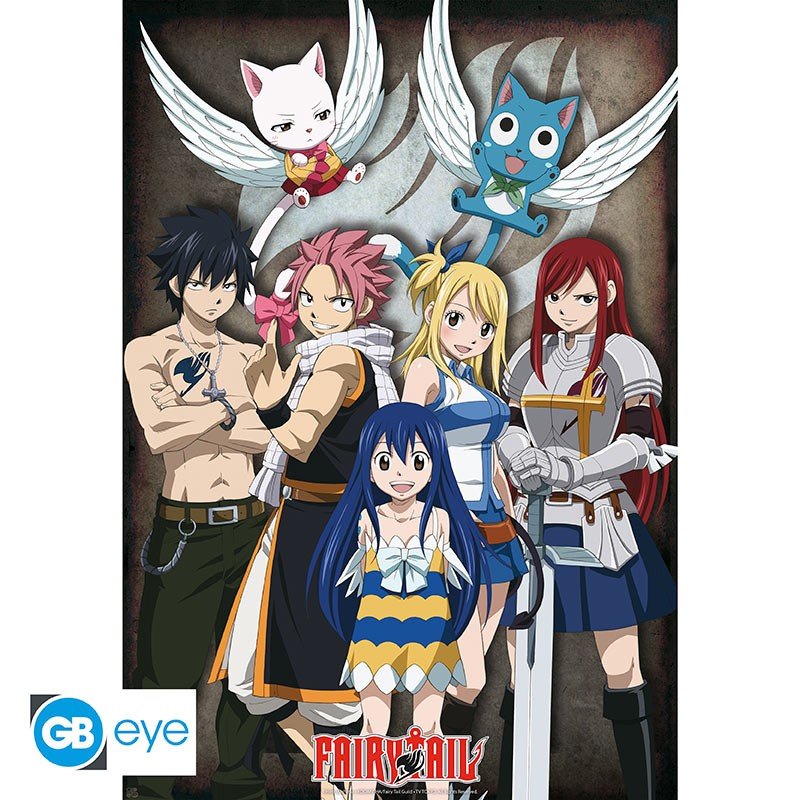 FAIRY TAIL - Poster Maxi 91,5x61 - Groupe - fairy-tail - Goodies