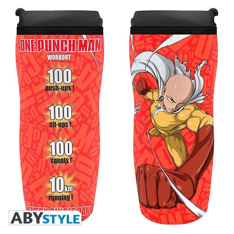 ONE PUNCH MAN - Mug de voyage Saitama - one-punch-man - Goodies
