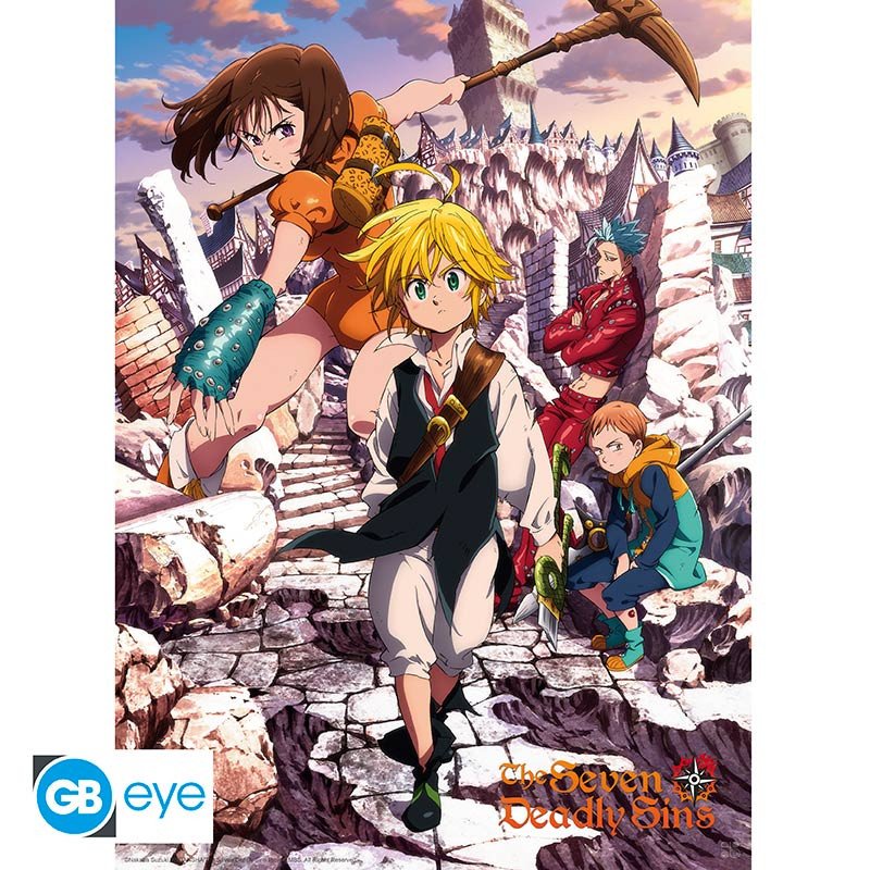 THE SEVEN DEADLY SINS - Poster Chibi 52x38 - Sins* - the-seven-deadly-sins - Goodies