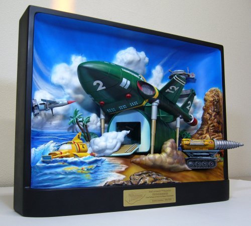 Figurine Thunderbirds Real Artwork Series 3D Art 37 x 47 11 cm - Action figures