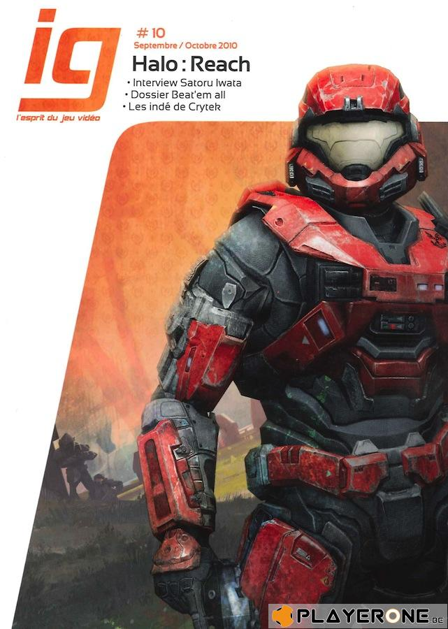 Livre Halo IG Magazine #10 Reach - Halo