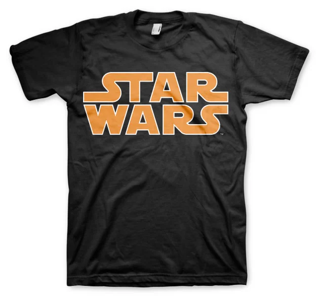 T-shirt Star Wars T Shirt Classic Logo (S)