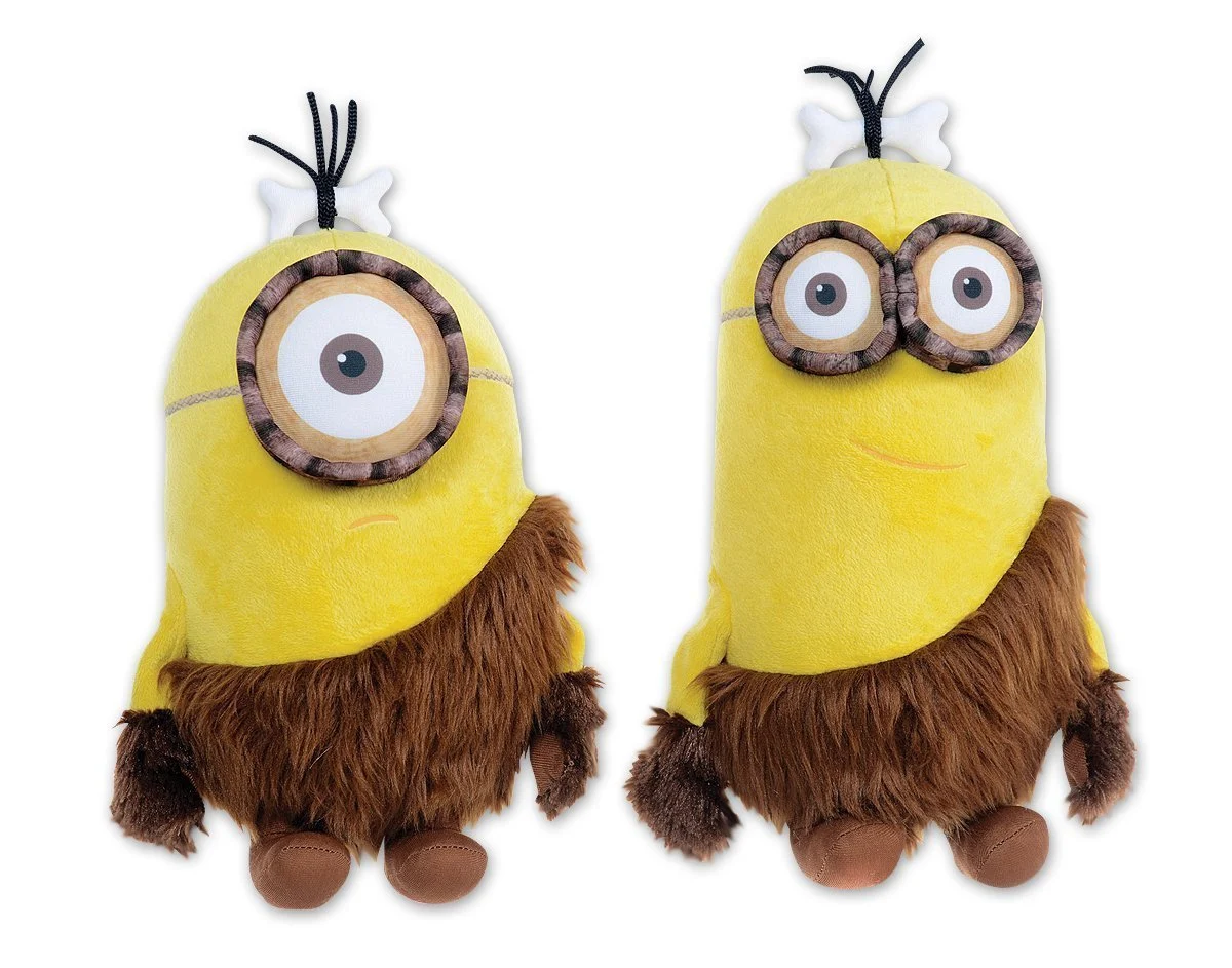 Peluche Minions 22 cm CAVERMAN Pack de 2