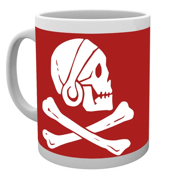 Mug Uncharted 4 300 ml Red Skull - Uncharted