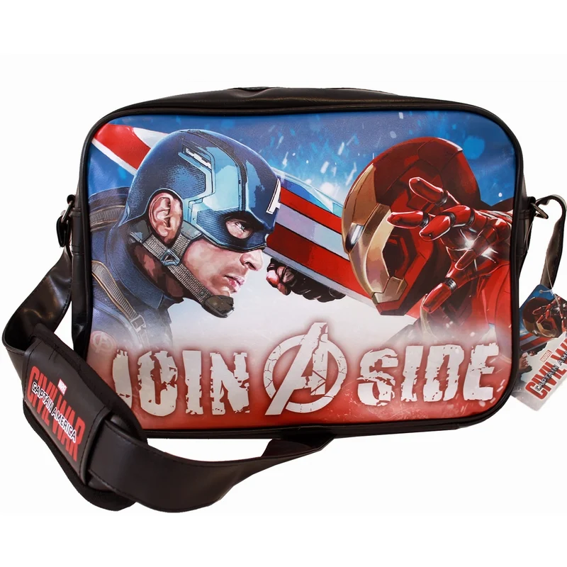Sac Marvel CIVIL WARS Messenger Bag Face to