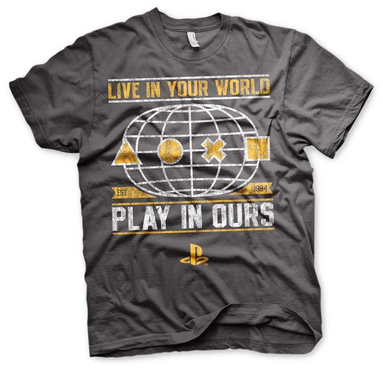 T-shirt Playstation T Shirt Your World (XL)