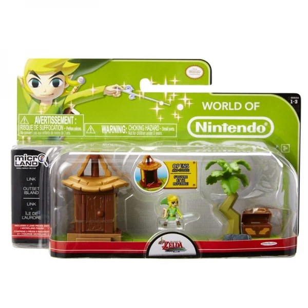 Figurine Nintendo Micro Land OUTSET ISLAND L'Ile de L'aurore - Nintendo