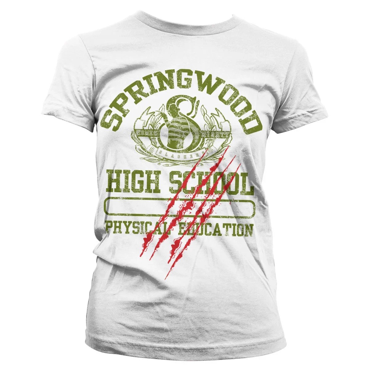 T-shirt Les Griffes De La Nuit A NIGHTMARE ON ELM STREET T Shirt Springwood High School GIRLY (M) - Les Griffes de la Nuit
