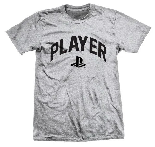 T-shirt Playstation T Shirt Player (L)