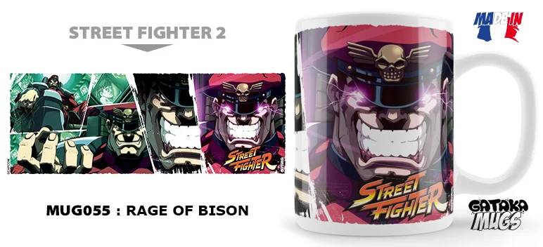 STREET FIGHTER - Rage of Bison - Mug