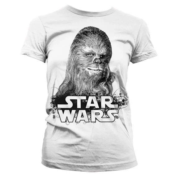 T-shirt Star Wars T Shirt Chewbacca GIRLY (S)