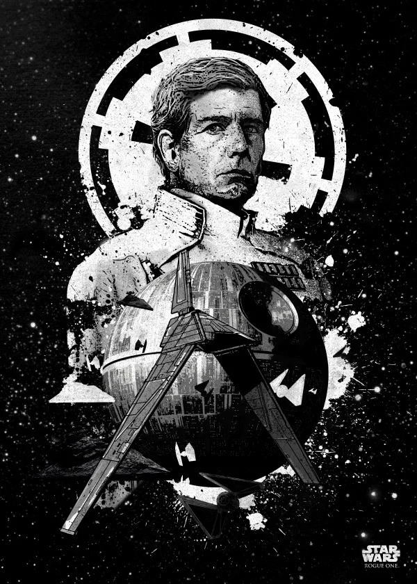 Plaque métal Star Wars PILOTS Magnetic 45x32 Imperial Shuttle