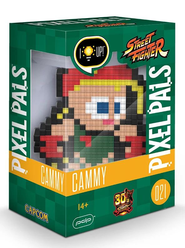STREET FIGHTER - PIXEL PALS Light Up Collectible Cammy - Figurine