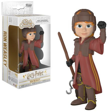 Figurine Harry Potter Rock Candy Ron in Quidditch Uniform 13cm