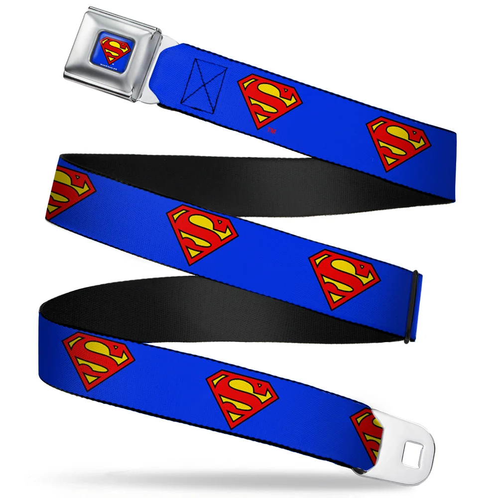 Article DC Comics SUPERMAN Ceinture (Regular) 60/96 3,8 Cm Blue/Logo