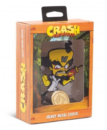 Figurine Crash Bandicoot Heavy Metal Statue Dr.Neo 13cm - Crash Bandicoot