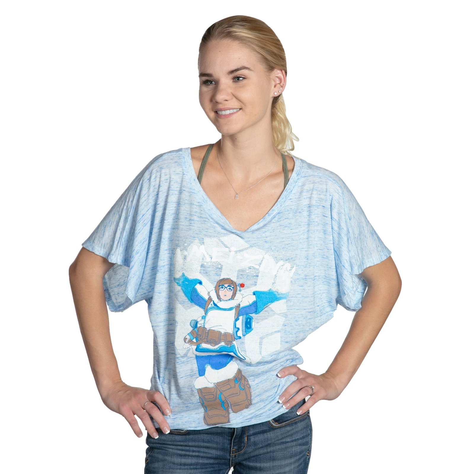 T-shirt Overwatch T Shirt GIRL A Mai Zing Doman Tee (S) - Overwatch