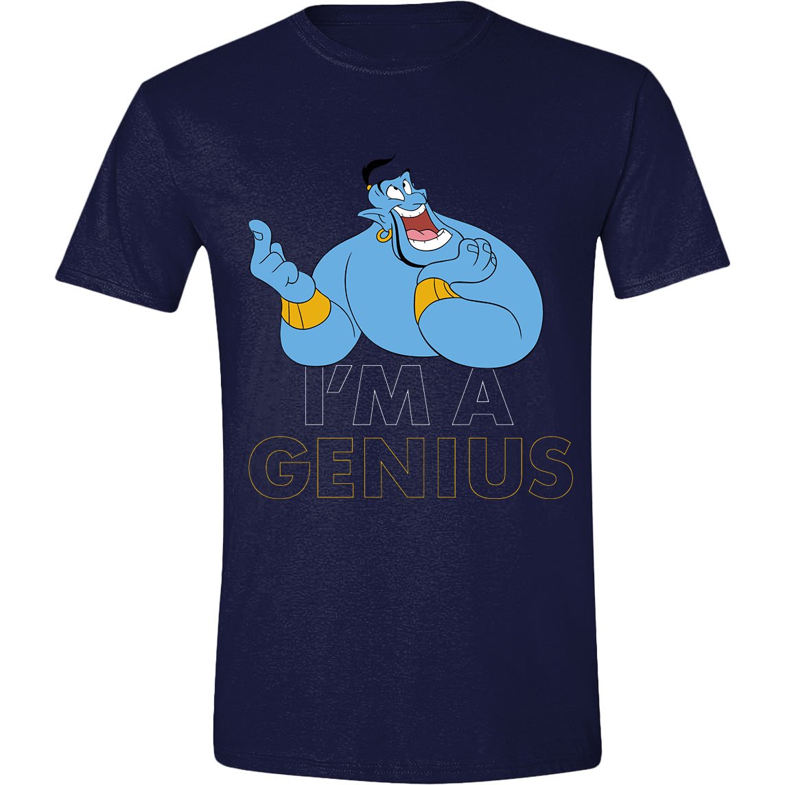 T-shirt Disney T Shirt I'am a Genius (L)
