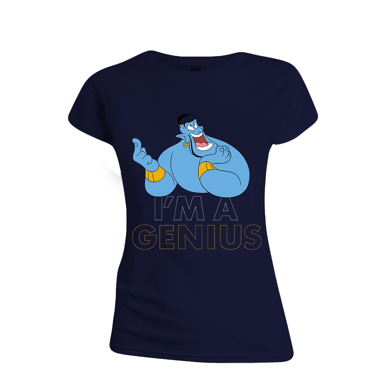 T-shirt Disney T Shirt I'am a Genius GIRL (M)