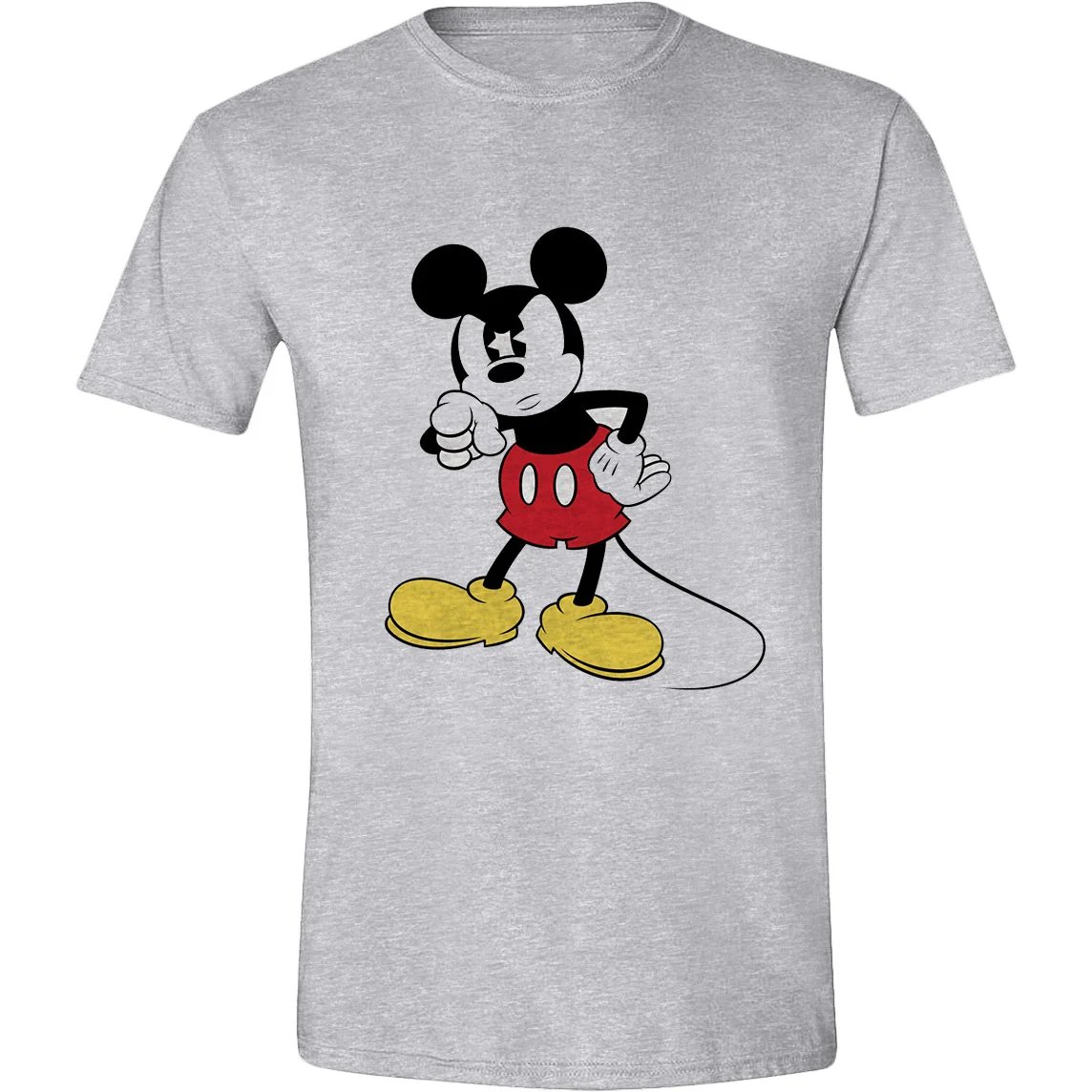 T-shirt Disney T Shirt Mickey Mouse Angry Face (XL)