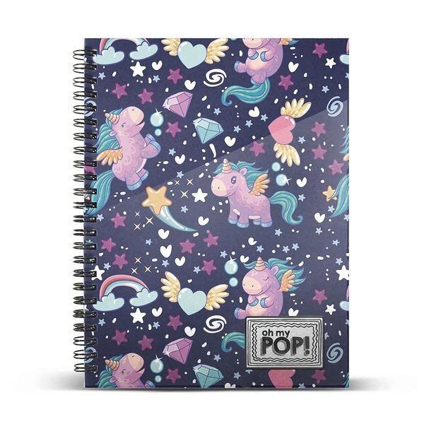 OHMYPOP Cahier A4 - Papeterie
