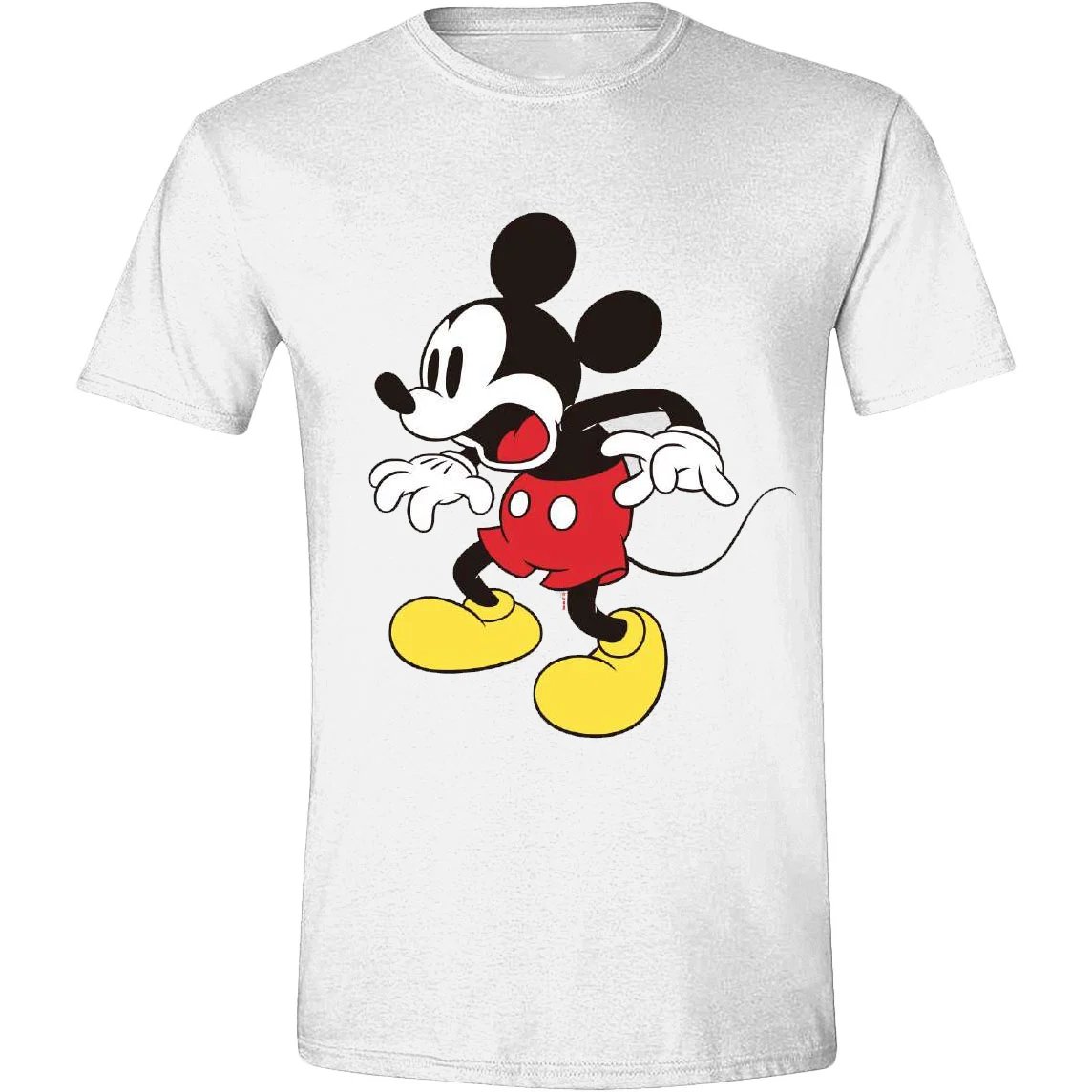 T-shirt Disney T Shirt Mickey Mouse Shocking Face (L)