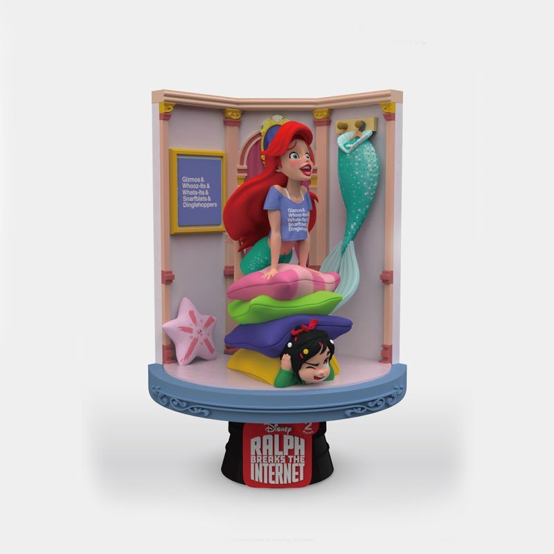 Figurine Disney RALPH 2.0 Ariel Vanellope D Stage 15cm - La petite Sirène