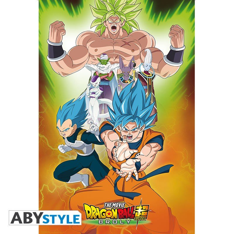 Poster Dragon Ball BROLY 91X61 Groupe