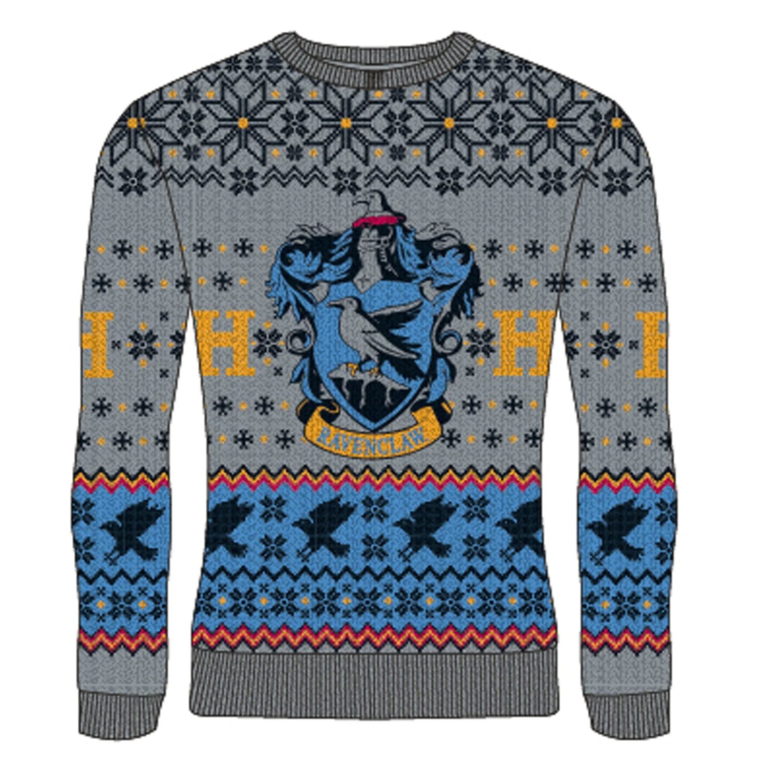 Pull Harry Potter Ravenclaw Crest de Noël (XXL)