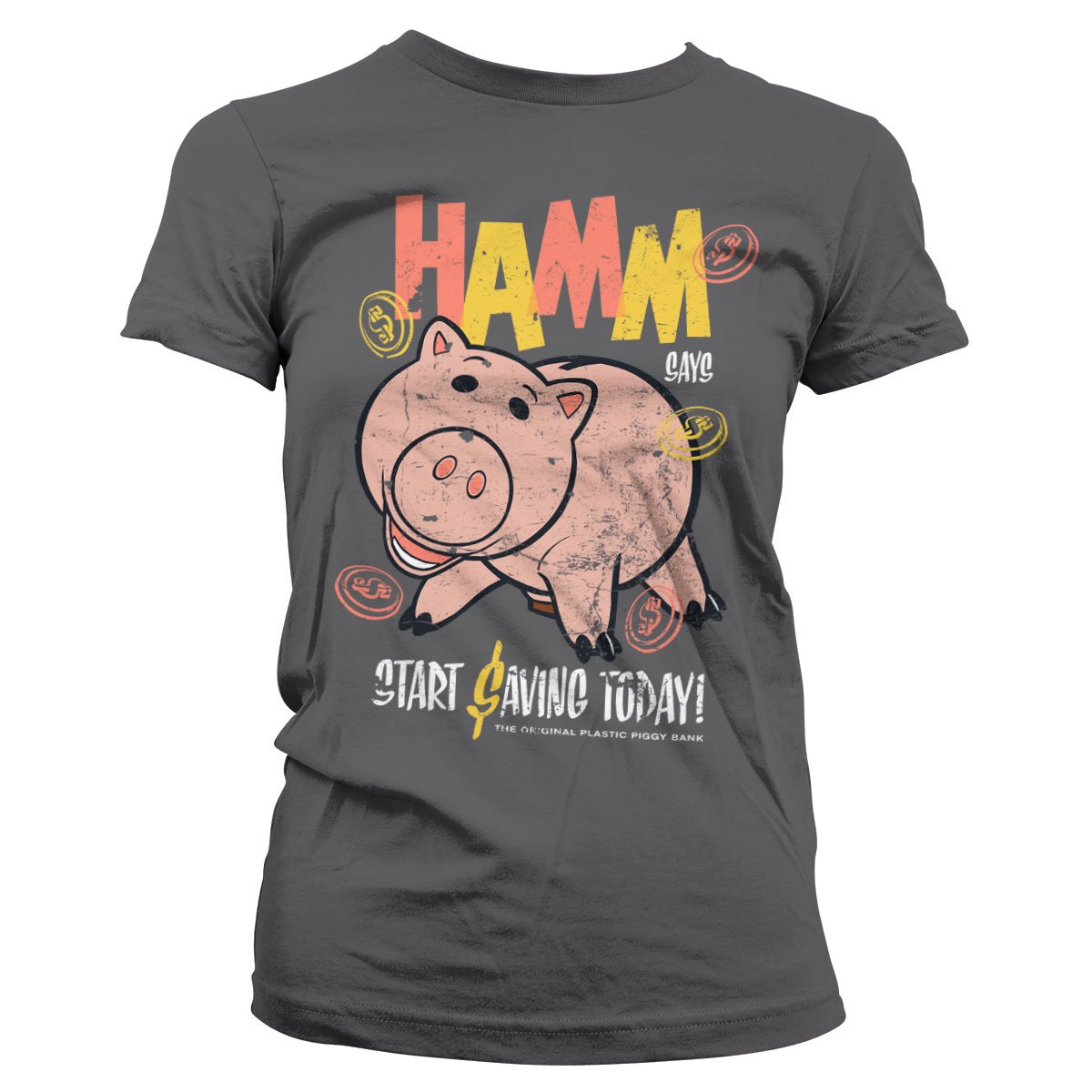 T-shirt Disney TOY STORY Girly T Shirt Hamm (S)