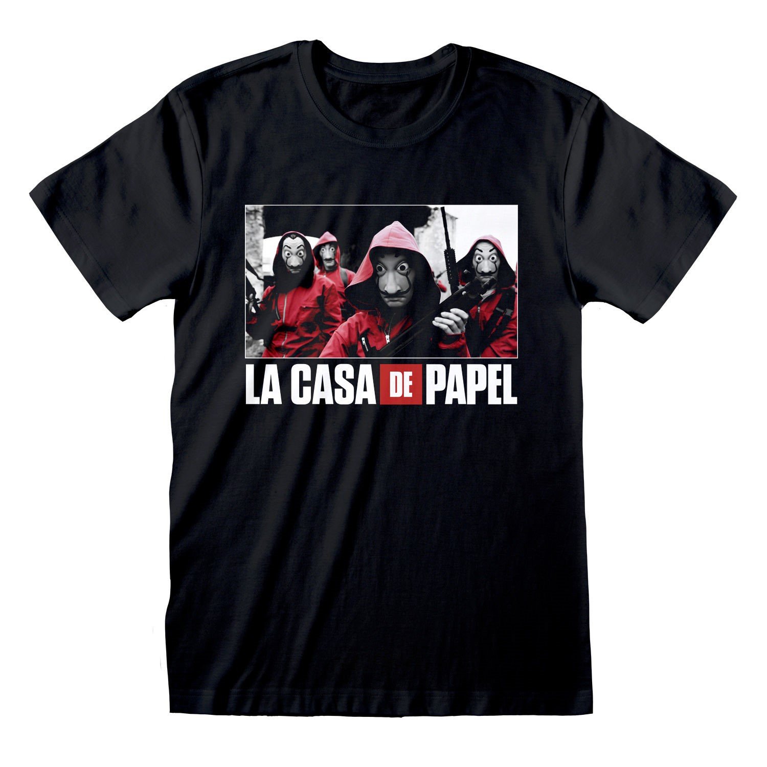 T-shirt La Casa De Papel T Shirt Photo Logo (XL)