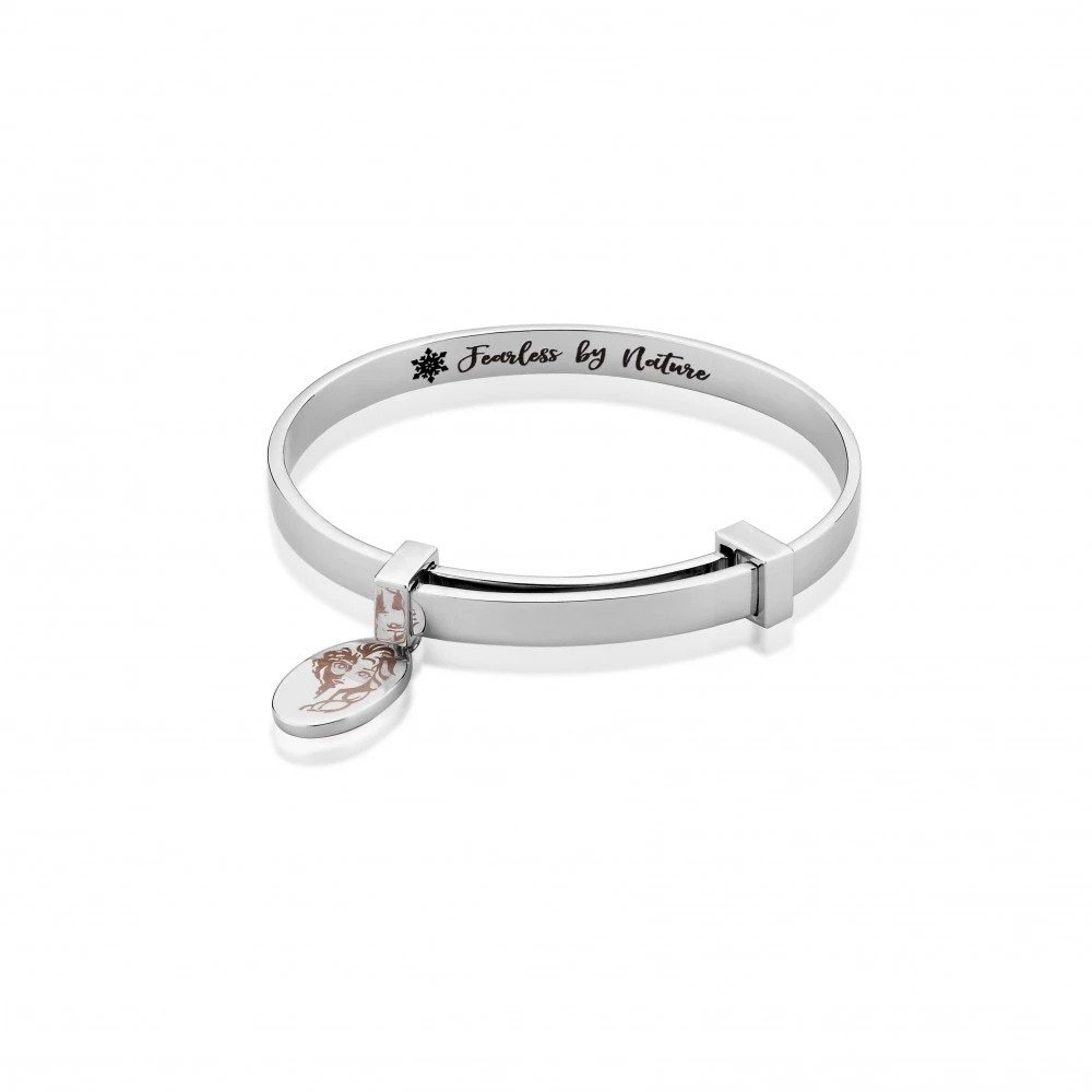 Bijou Disney FROZEN 2 Bracelet extensible Elsa 'Plaqué or blanc'