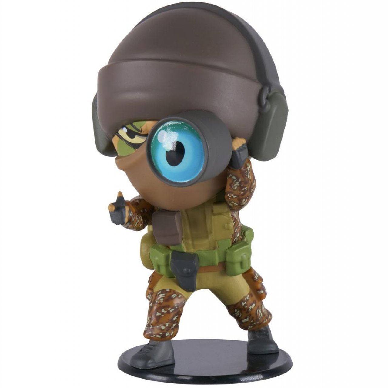 Figurine Rainbow SIX COLLECTION Serie 4 Glaz Chibi (Officielle Ubisoft)