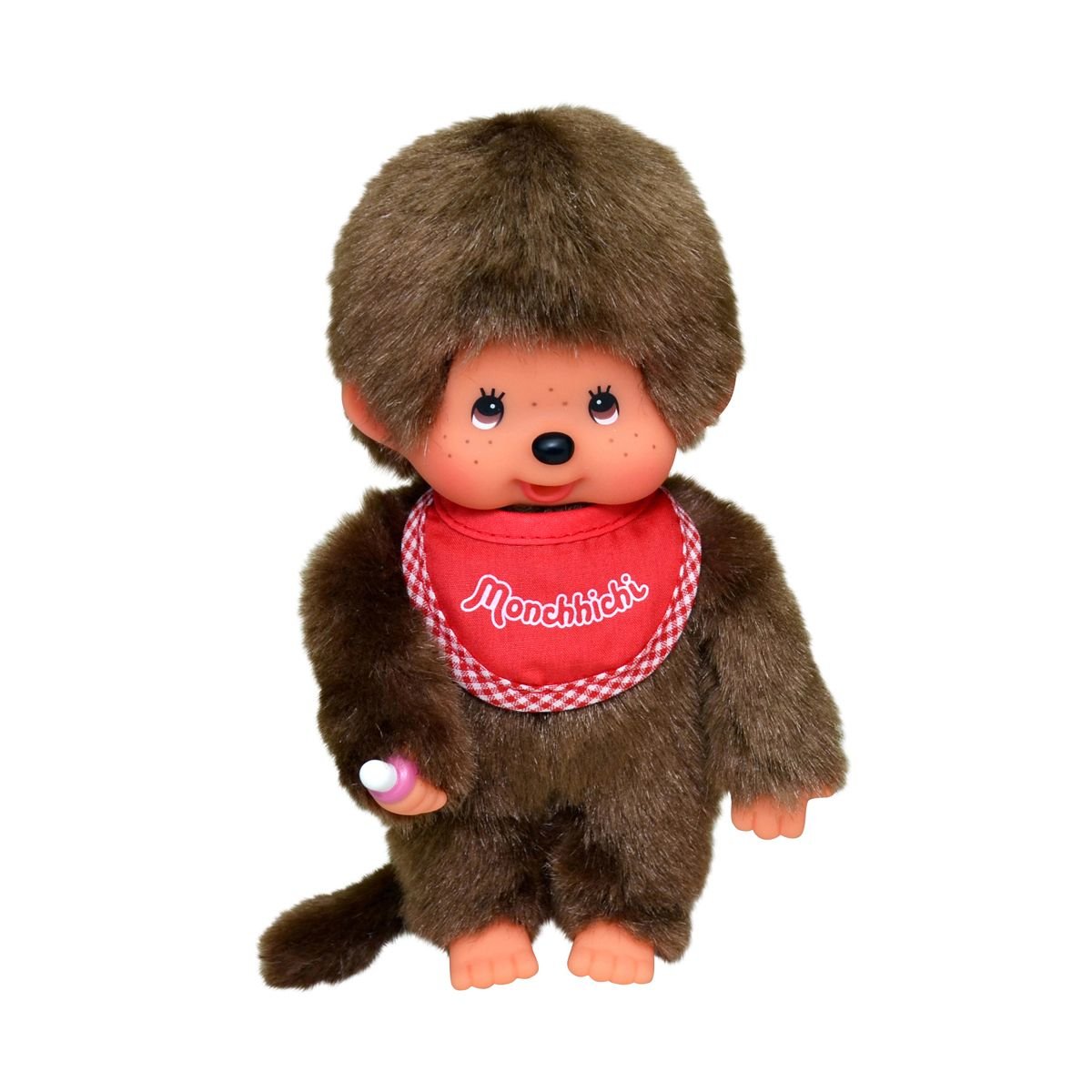 Peluche Moncchichi MONCHHICHI Garçon Rouge 20cm