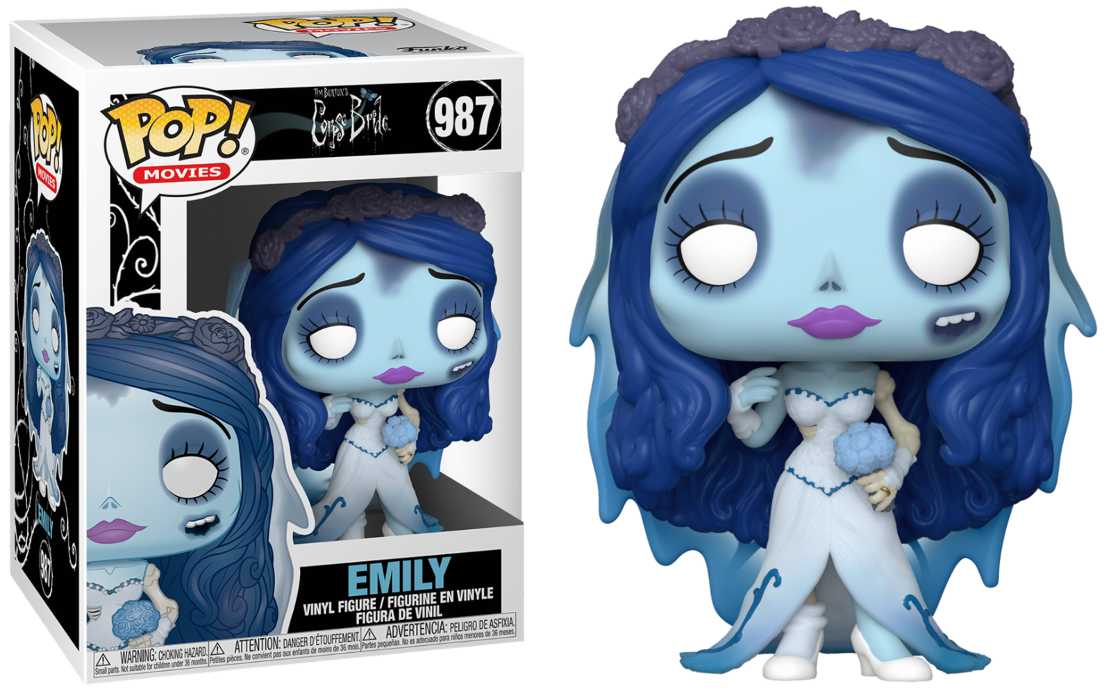 Pop Les Noces FunèBres CORPSE BRIDE N° 987 Emily - Les Noces Funèbres