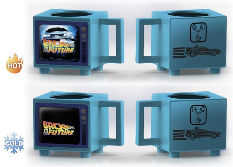Mug Retour Vers Le Futur Convecteur temporel TV thermo 500ml