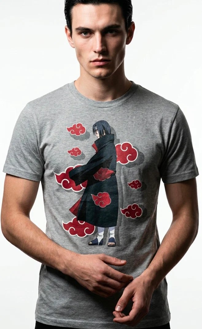 T-shirt Naruto Itachi T shirt homme (M)