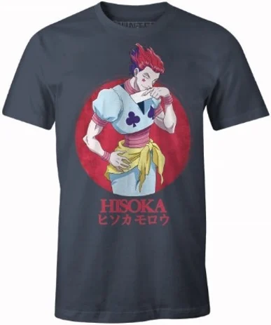 T-shirt Hunter × Hunter X Hisoka T shirt homme (S)