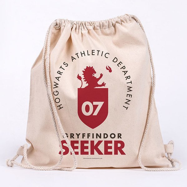 Sac Harry Potter Gryffindor en toile 100% coton 42x37cm