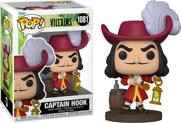 Pop Disney Villains N° 1081 Captain Hook - Peter Pan