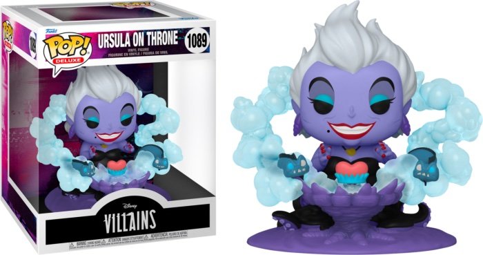Pop Disney Villains Deluxe N° 1089 Ursula on Throne