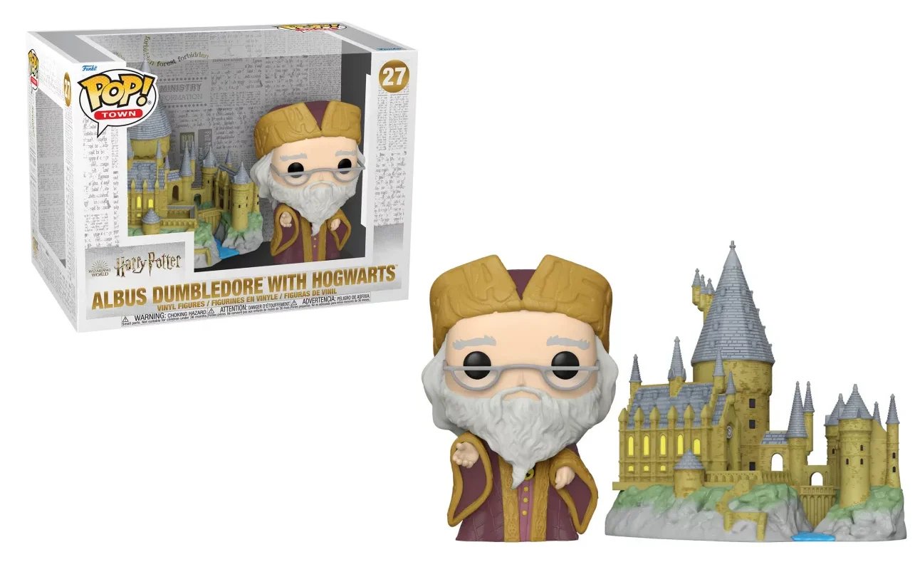 Pop Harry Potter Anniversary TOWN N° 27 Dumbledore w/ Hogwarts