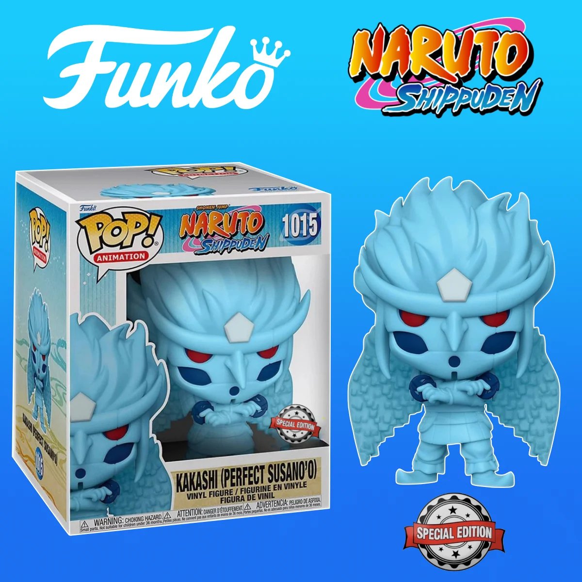 Pop Naruto Super N° 1015 Perfect Susanoo Kakashi 6''